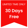 30 Days Free Promo Banner