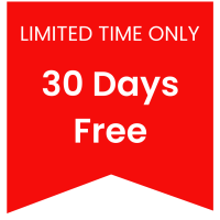 30 Days Free Promo Banner